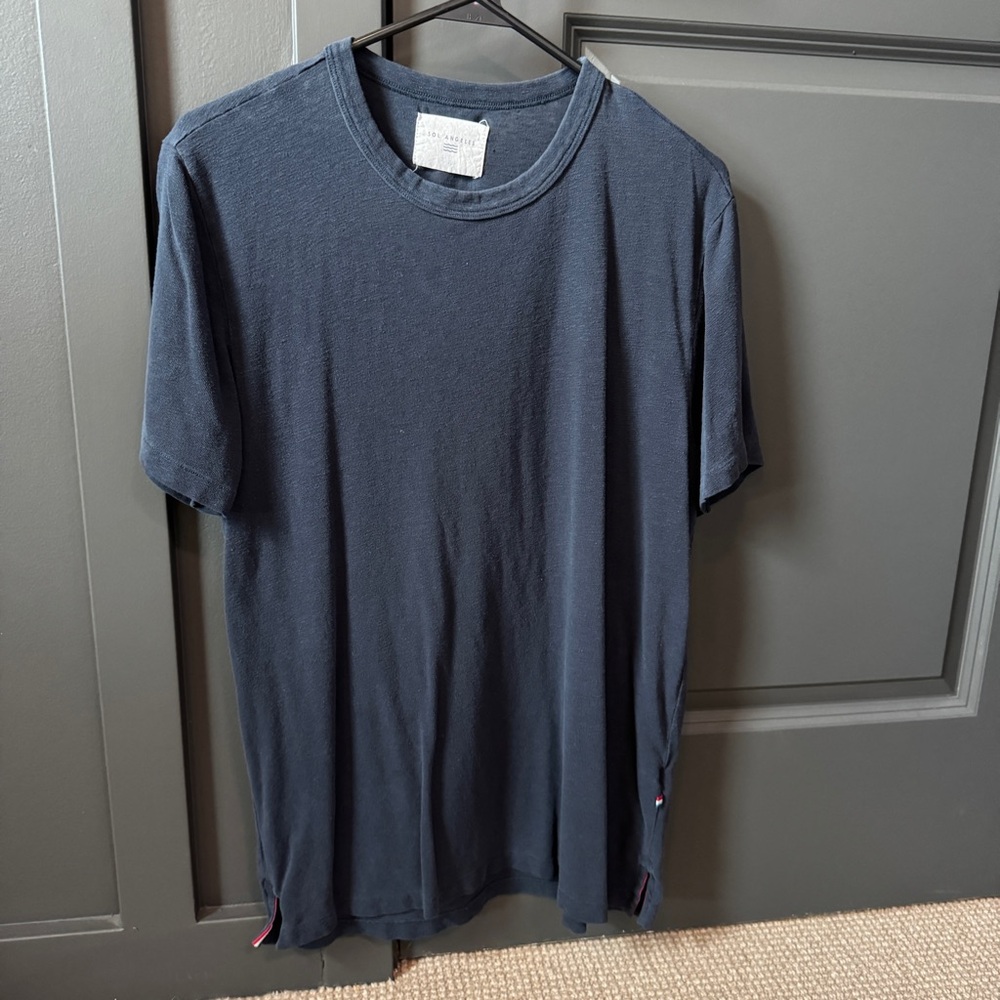 Men's Sol Angeles Navy Blue T-Shirt